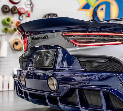 Фото дисков AL13 R10 на Maserati MC20