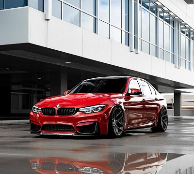 Фото дисков HRE P101SC на BMW 3/M3 (F3x/F80)
