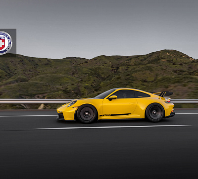 Фото дисков HRE 501 GTM на Porsche 911 VIII