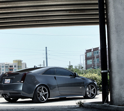 Фото дисков Vossen CV3 на Cadillac CTS II