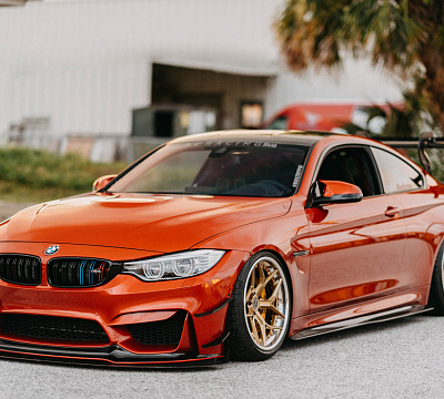 Фото дисков Brixton Forged PF5 на BMW 4/M4 (F32/F82)