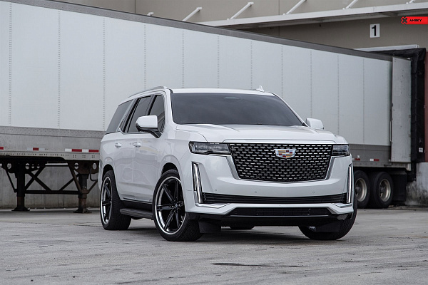 Фото дисков Anrky AN36-S Черный глянец на Cadillac Escalade V