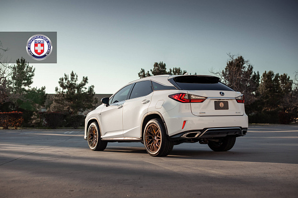 Фото дисков HRE P200 Сатиновая темная медь на Lexus RX IV