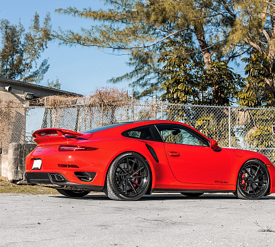 Фото дисков Anrky AN33 на Porsche 911 VII