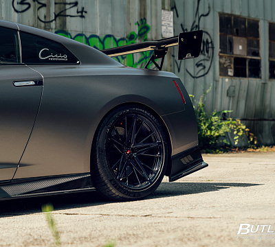 Фото дисков Vossen M-X6 на Nissan GT-R