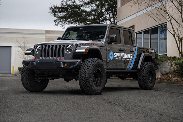 Фото дисков Black Rhino PRIMM Черный сатин на Jeep Gladiator II (JT)