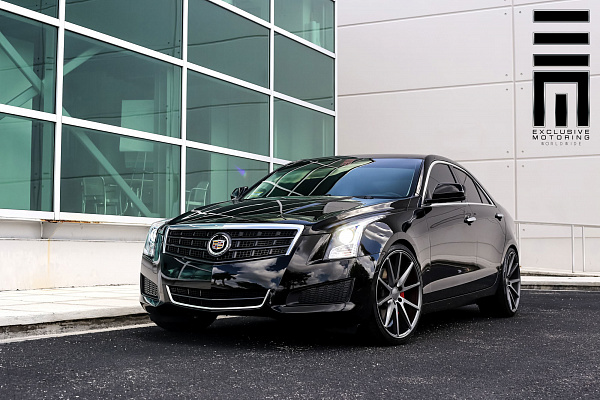 Фото дисков Vossen VFS-1 Серебро на Cadillac ATS