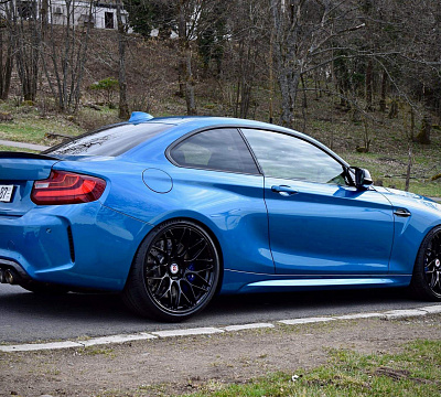 Фото дисков HRE RC100 на BMW 2/M2 (F22/F87)