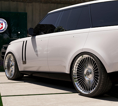 Фото дисков HRE L109M на Land Rover Range Rover V