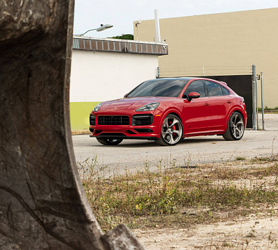 Фото дисков HRE 522M на Porsche Cayenne III