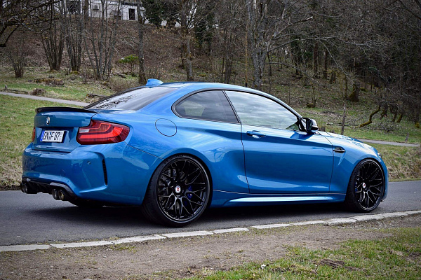Фото дисков HRE RC100 Черный глянец на BMW 2/M2 (F22/F87)