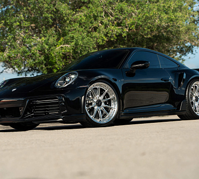 Фото дисков HRE S104SC на Porsche 911 VIII