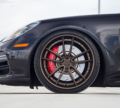 Фото дисков Anrky AN34 на Porsche Panamera III