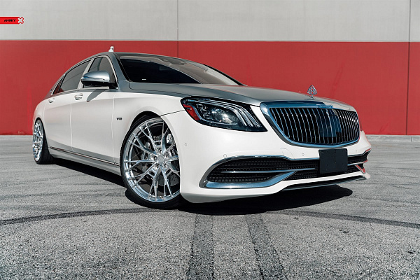 Фото дисков Anrky S1-X5 Полированный лак на Mercedes-Benz S-Class (W222, C217)