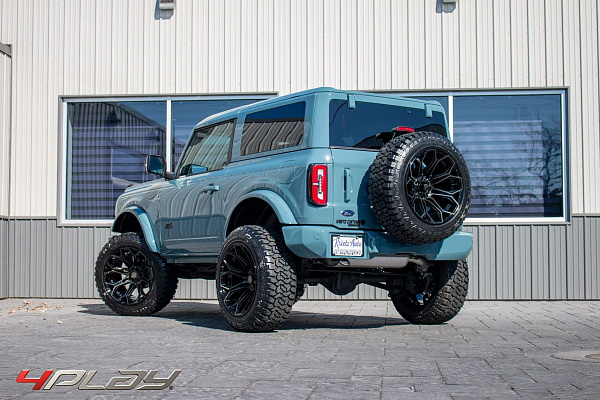 Фото дисков 4PLAY 4P83 Черный глянец на Ford Bronco