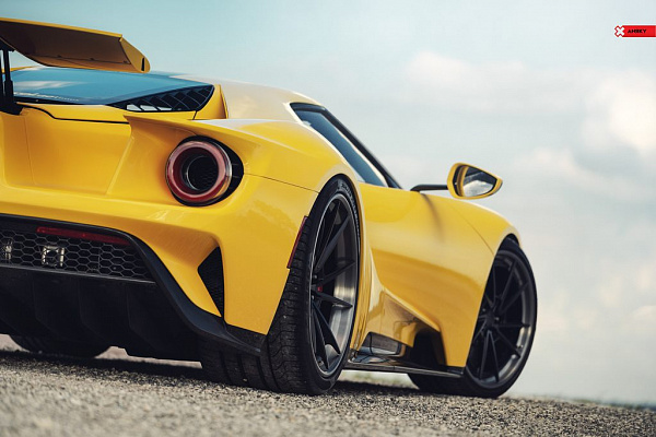 Фото дисков Anrky AN33 Черный сатин на Ford GT II