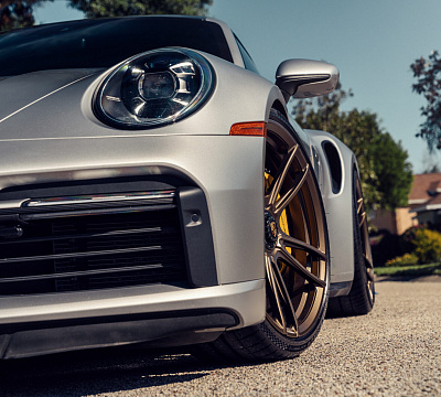 Фото дисков Vossen S17-06 на Porsche 911 VIII