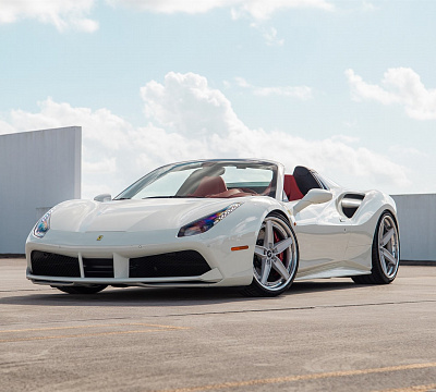 Фото дисков Anrky AN35 на Ferrari 488