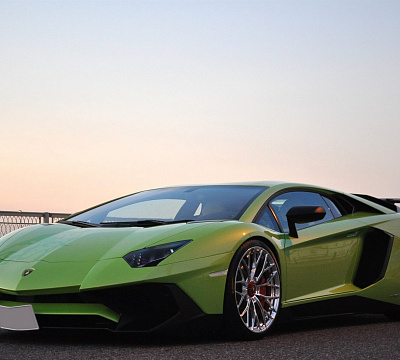 Фото дисков Anrky AN10 на Lamborghini Aventador