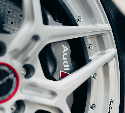 Фото дисков Brixton Forged WR7 на Audi R8 (4S)