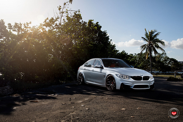 Фото дисков Vossen S17-01 Черный сатин на BMW 3/M3 (F3x/F80)