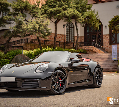 Фото дисков Vossen EVO-3 на Porsche 911 VIII