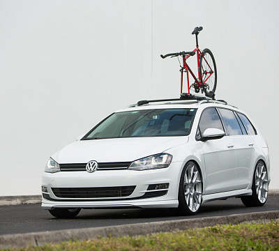 Фото дисков Vossen VFS-6 на Volkswagen Golf VII