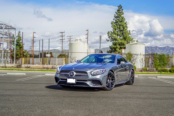Фото дисков HRE FF01 Черный сатин на Mercedes-Benz SL (R231)