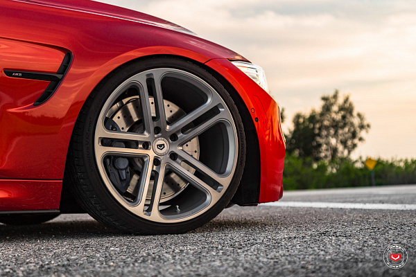 Фото дисков Vossen CG-203 Сатиновый лак на BMW 3/M3 (F3x/F80)