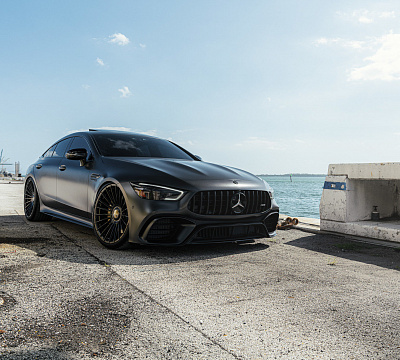 Фото дисков Vossen S17-13 на Mercedes-Benz AMG GT I