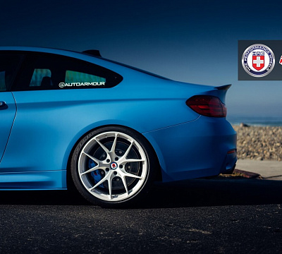 Фото дисков HRE P101 на BMW 4/M4 (F32/F82)