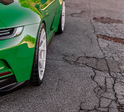 Фото дисков Vossen S21-07 на Porsche 911 VIII