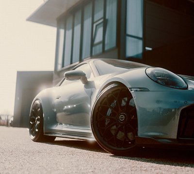 Фото дисков Brixton Forged CM6-RS на Porsche 911 VIII