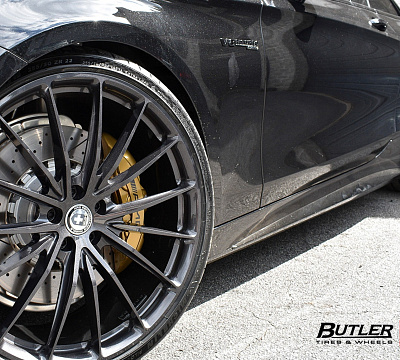Фото дисков HRE P103 на Mercedes-Benz S-Class (W222, C217)