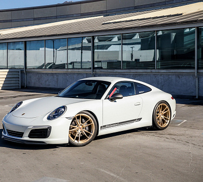 Фото дисков Vossen S17-06 на Porsche 911 VII