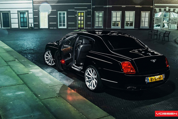 Фото дисков Vossen CV1 Серебро на Bentley Flying Spur II