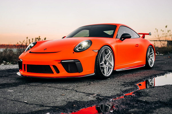 Фото дисков Anrky S1-X3 Сатиновый лак на Porsche 911 VII