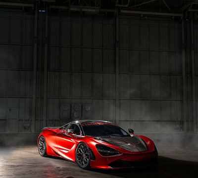 Фото дисков Brixton Forged CM6-R на McLaren 720S