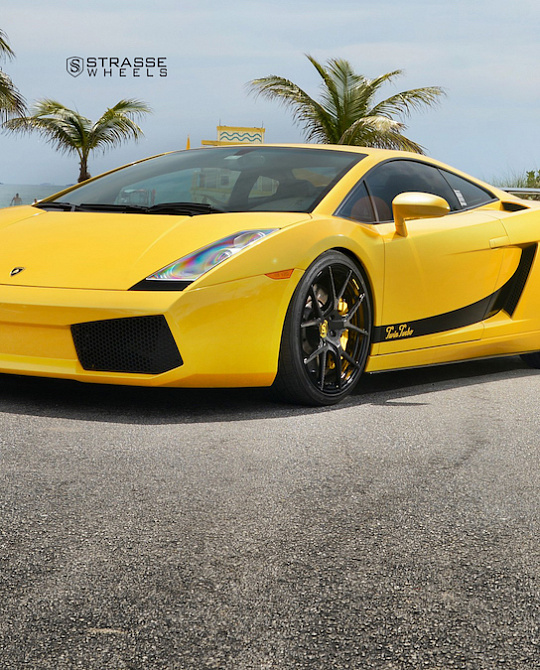 Фото дисков SM5R Deep Concave Monoblock Другой цвет на Lamborghini Gallardo