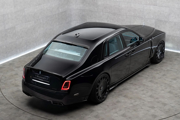 Фото дисков Mansory FD.15 Черный глянец на Rolls-Royce Phantom
