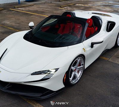 Фото дисков Anrky RS5.3 на Ferrari SF90