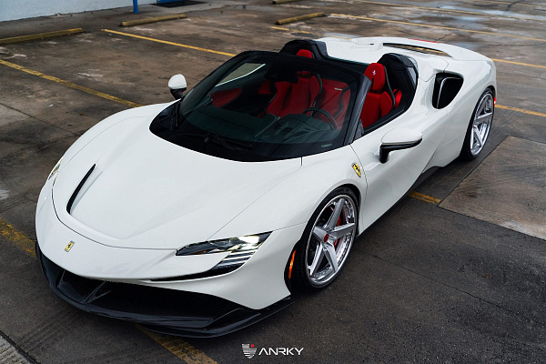 Фото дисков Anrky RS5.3 Глянцевый лак на Ferrari SF90