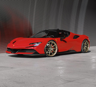 Фото дисков Brixton Forged PF11 R / RS на Ferrari SF90