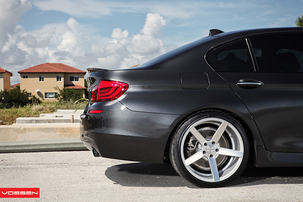 Фото дисков Vossen CV3 Серебро на BMW 5/M5 (F10)