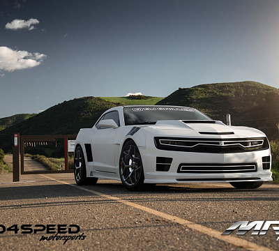 Фото дисков MRR M228 на Chevrolet Camaro V
