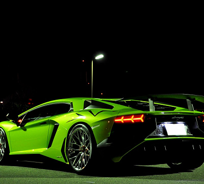 Фото дисков Anrky AN10 на Lamborghini Aventador
