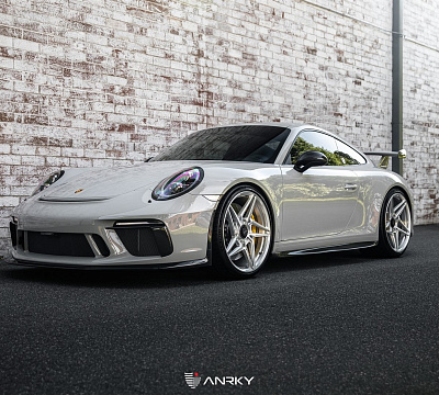 Фото дисков Anrky S3-X1 на Porsche 911 VII