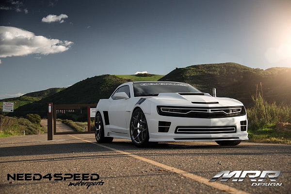 Фото дисков MRR M228 Черный глянец на Chevrolet Camaro V