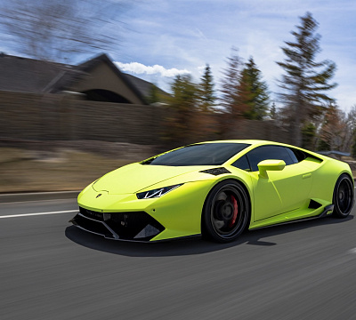 Фото дисков Strasse Wheels SV10T Deep Concave FS на Lamborghini Huracan