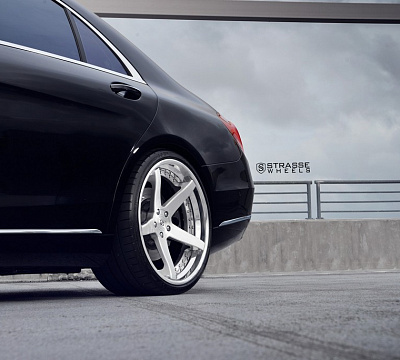 Фото дисков Strasse Wheels S5 Deep Concave на Mercedes-Benz S-Class (W222, C217)